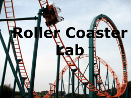 Roller Coaster Lab   Objective:Compare & contrast the kinetic energy (KE) & potenetial energy (GPE)of a rollercoaster. !@#$%^%#$@%^&*(*&^$%@#@#%&^&**^%$#@##$%^^&&***&%$##  Predict where the marble will have the greatest GPE & KE.   Procedures a)