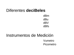 Diferentes deciBeles dBm dBu dBV dBfs  Instrumentos de Medición Vumetro Picometro Lady britain feels the best, floating over a sea of vodka. Separeted from the rest, fights problems with bigger.