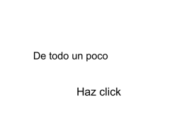 De todo un poco  Haz click                                             Saludos De todo un poco  Haz click                                             Saludos.