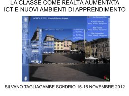 LA CLASSE COME REALT&Agrave; AUMENTATA ICT E NUOVI AMBIENTI DI APPRENDIMENTO  SILVANO TAGLIAGAMBE SONDRIO 15-16 NOVEMBRE 2012   1  I CARDINI DEL CONCETTO DI &laquo;COMPETENZA&raquo;   OSTACOLI ALL&rsquo;APPROCCIO PER COMPETENZE 