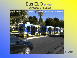 Bus ELO électrique TECNOBUS OREOS 22 « Bus Azur » T.U. de Cannes, Le Cannet & Mandelieu-La-Napoule  © FLAT06   © FLAT06  Bus ELO électrique TECNOBUS OREOS.
