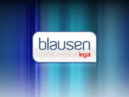 Blausen Legal Marketing Proposal The following is a proposal to reposition Blausen Legal in the legal graphic and animation market and to.