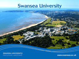 www.swansea.ac.uk   Graduation & Beyond Asad Rahman, Alison Maguire, Rob Ellis & Jess Hughes Money Advice and Support Office  www.swansea.ac.uk   We’ve Gone Social!!!  ‘Follow us’ us on Twitter! Loads.