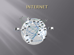          Internet est un réseau mondial permettant de connecter les ordinateurs entre eux. On le compare volontiers à une structure tentaculaire ou une toile.