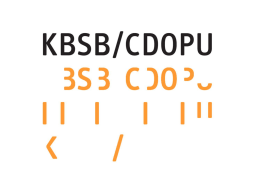 KBSB/CDOPU  La CDOPU est la conférence spécialisée de la Conférence suisse des directeurs cantonaux de l‘instruction publique (CDIP) pour le domaine de l‘orientation.