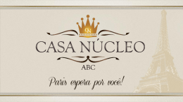 A CASA NÚCLEO ABC é um projeto idealizado por lojistas detentores de tradicionais marcas do ABC com o apoio do Núcleo.