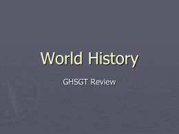 World History - Dublin City Schools