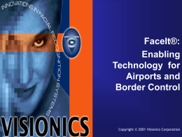 Biometrics for Border Control