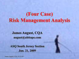 (Four Case) Risk Management Analysis
