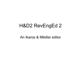 H&D2 RevEngEd 2