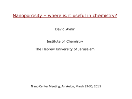 +2 - The Institute of Chemistry - The Hebrew University of Jerusalem