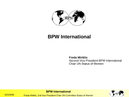Membership - BPW International