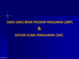 GBPP & SAP