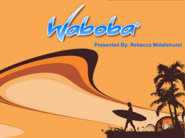 Waboba - wikiburst