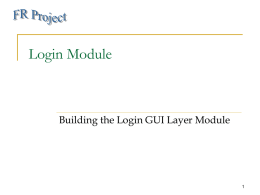 Login Module_V7