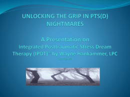 Integrated Posttraumatic Stress Dream Therapy
