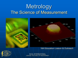 Measure Metrology
