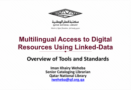 Multilingual Access to digital Resources using linked