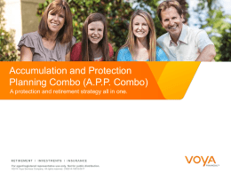 Strong Growth - Voya for Professionals