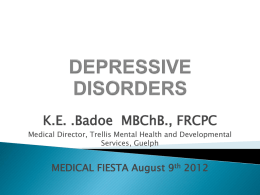depression 2012 slide show