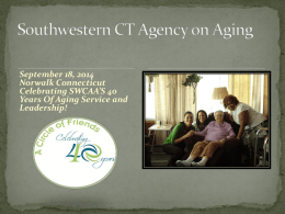 1979 - Southwestern Connecticut Agency on Aging