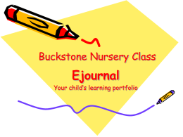 Buckstone Primary School-Nursery Class