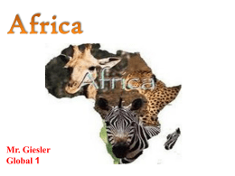 Giesler Africa - weknowourhistory