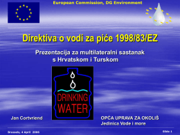 Direktiva o kakvoći vode za piće