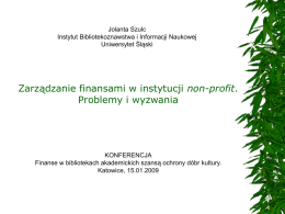 non profit - Uniwersytet Śląski