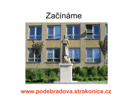 schema - ZŠ Strakonice, Krále Jiřího z Poděbrad 882