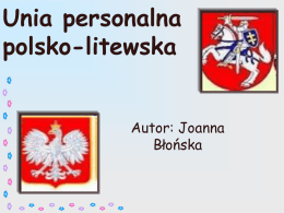 Unia personalna polsko