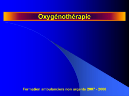 Oxygénothératie