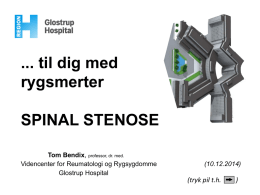 Stenose - Glostrup Hospital
