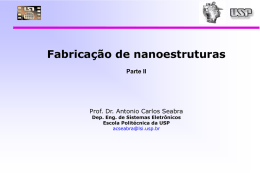 Aula5 - CBPF - 2006 - nanofabricacao