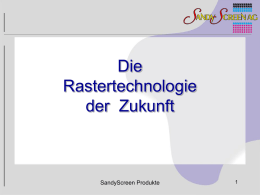 PowerPoint-Präsentation - Rastertechnologie der