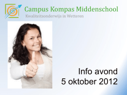 Bekijk de bijlage - Campus Kompas,atheneum te Wetteren