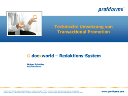 docxworld – Redaktions-System