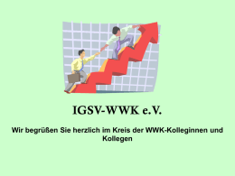 PowerPoint-Präsentation - IGSV