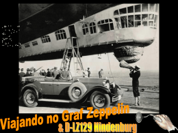 Viajando no Graf Zeppelin