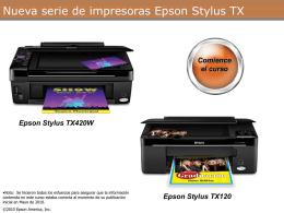 Epson Stylus TX120
