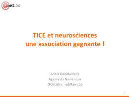 TICE et neurosciences, une association gagnante (