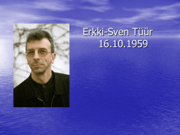 Erkki-Sven Tüür 16