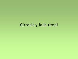 Cirrosis y falla renal