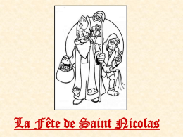 La Fête de Saint Nicolas