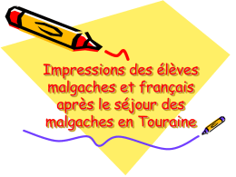 Lire les lettres des élèves malgaches et français