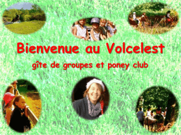 Bienvenue au Volcelest gîte et poney club