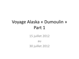 Voyage Alaska Part 4