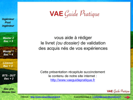 PowerPoint - VAE Guide Pratique