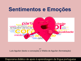 Sentimentos e Emoções - Teia da Língua Portuguesa