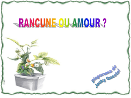Rancune ou amour - Site de Jacky du bearn/Jacky Questel